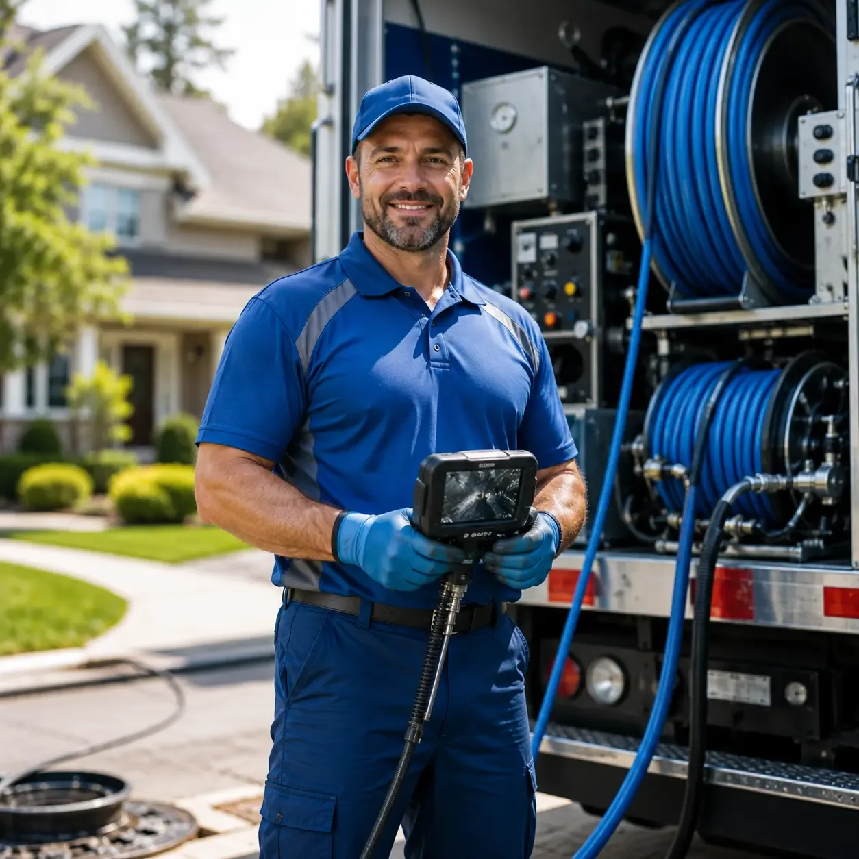 Local outdoor drain cleaning specialists in Erbacon, WV